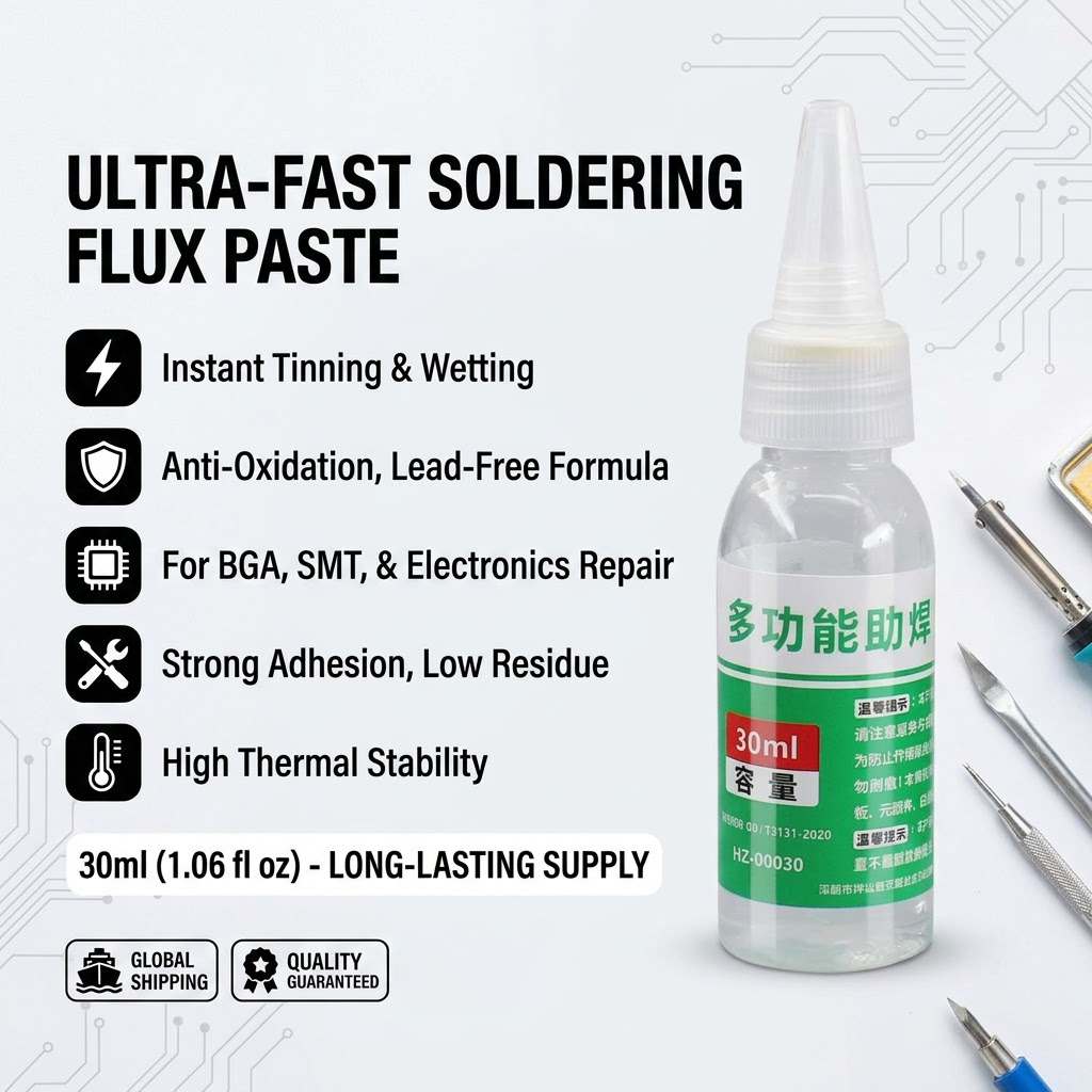 Soldering Flux Liquid - 30ml/50ml ステンレス鋼および電子機器用多機能液体はんだフラックス、修理および溶接用ノンクリーンはんだフラックス