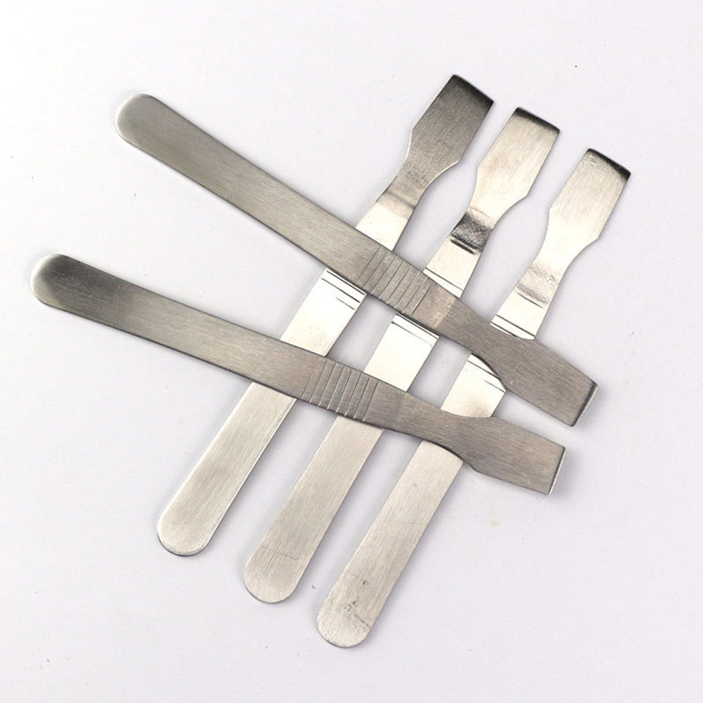 Spudger Plastic Set - 5個入りステンレススチール製スパッジャーセット、プロ仕様電子修理ツールキット、ノートパソコン、スマートフォン、ゲーム機の画面用