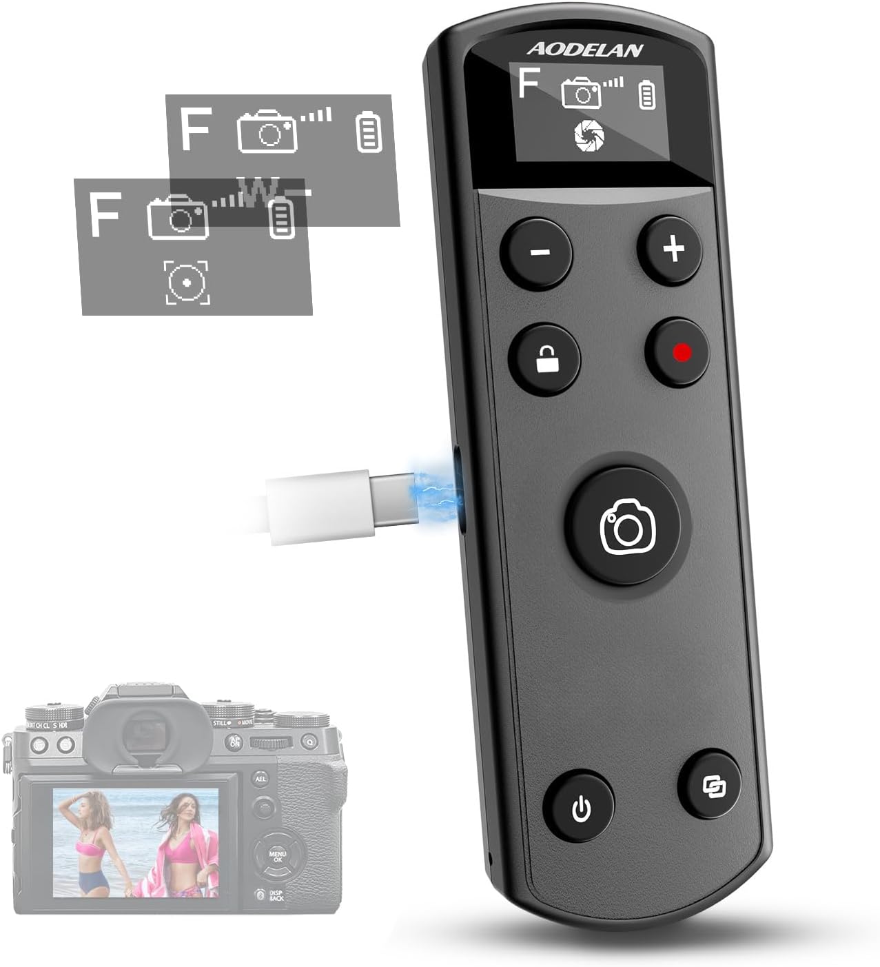 Fujifilm Camera X100Vi - ブラック USB-C 充電式リモコン OLED スクリーン付き 富士フイルムカメラ