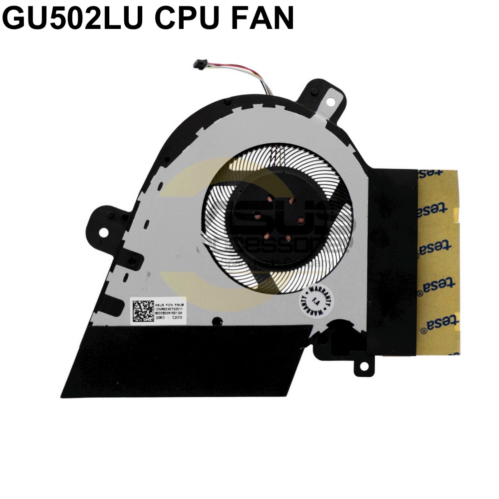 Electronics Repair Book - コンピュータ冷却ファン ASUS GU502 GU502LU GU502LV GU502LW