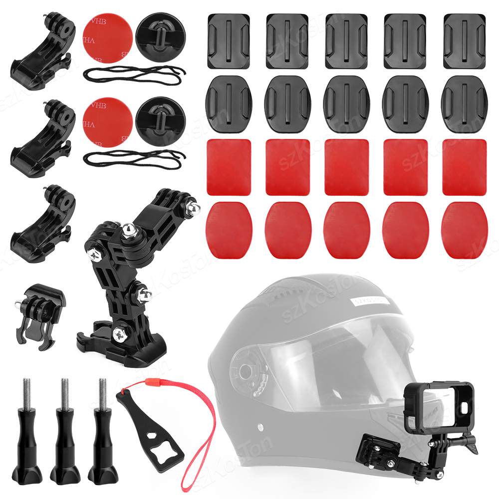 Gopro Action Camera Hero 12 Black - オートバイヘルメットあごマウントキット GoPro Hero 13 12 11
