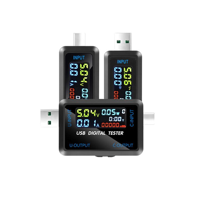 10 in 1 USB タイプ C 電圧計電流計容量テスター - Usb Ammeter Tester のレビューと価格