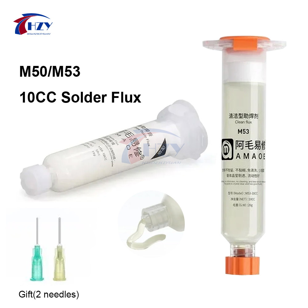 Amaoe M53 M50 10CC はんだフラックスシリン - Soldering Flux Liquid のレビューと価格