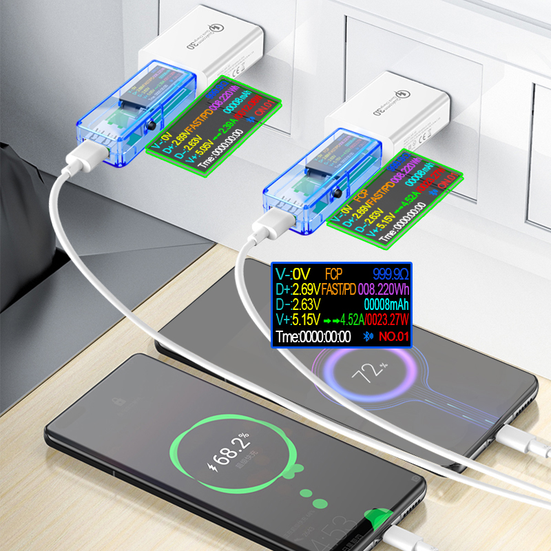 15 IN 1 USB 3.1 テスター DC デジタル電圧 - Usb Ammeter Tester のレビューと価格