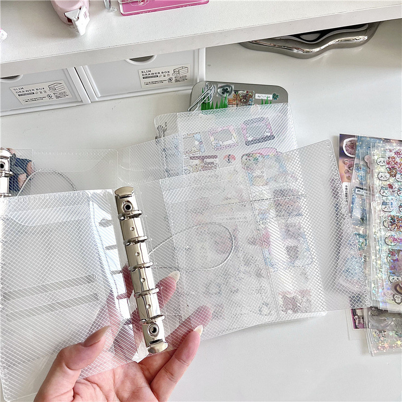 M5 PP 三つ折り PP ルーズリーフノートブック透明ルー - Electronics Repair Book のレビューと価格