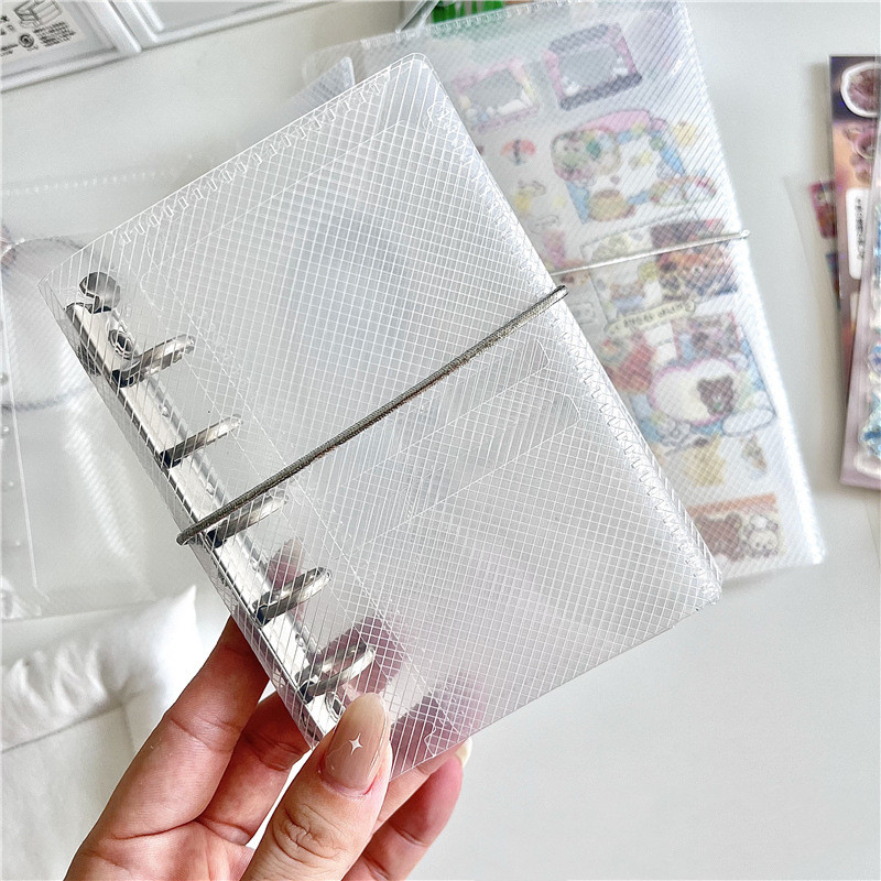 M5 PP 三つ折り PP ルーズリーフノートブック透明ルー - Electronics Repair Book のレビューと価格
