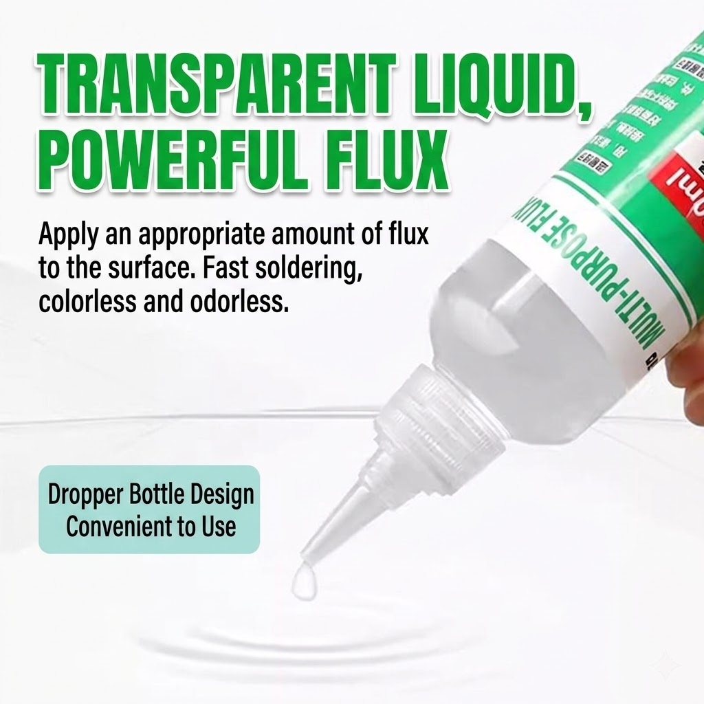 30ml/50ml ステンレス鋼および電子機器用多機能液体は - Soldering Flux Liquid のレビューと価格