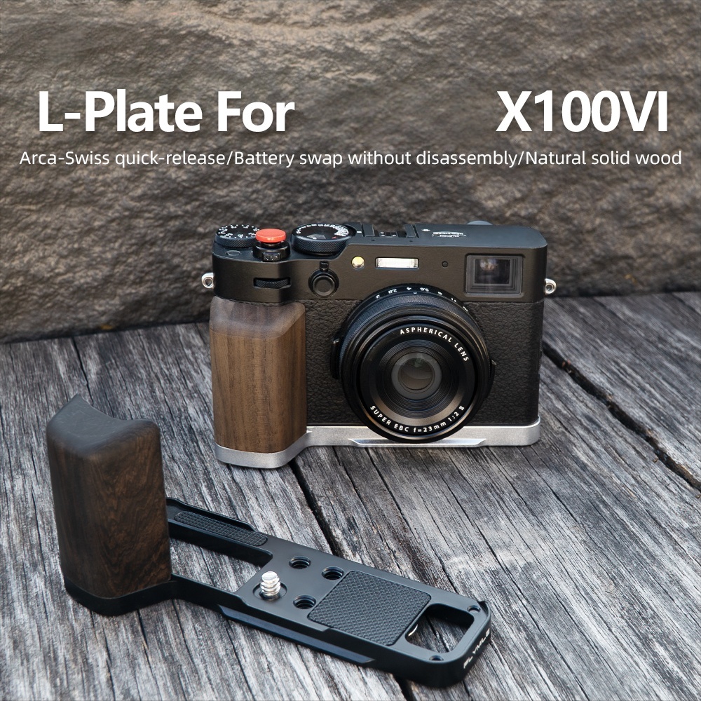 X100VI カメラ用 L ブラケット ホルダー 片手撮影サ - Fujifilm Camera X100Vi のレビューと価格