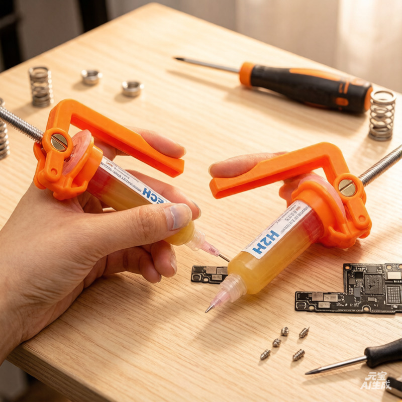 10CCはんだペーストディスペンサーシリンジ（アルミプッシャ - Soldering Flux Liquid のレビューと価格