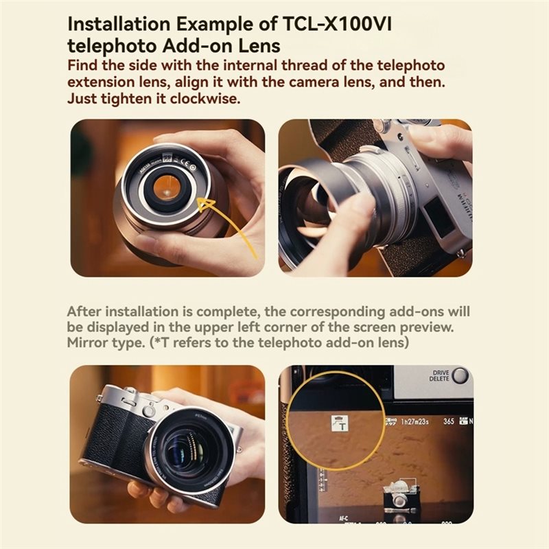 VILTROX WCL-X100VI 広角レンズ FUJIF - Fujifilm Camera X100Vi のレビューと価格