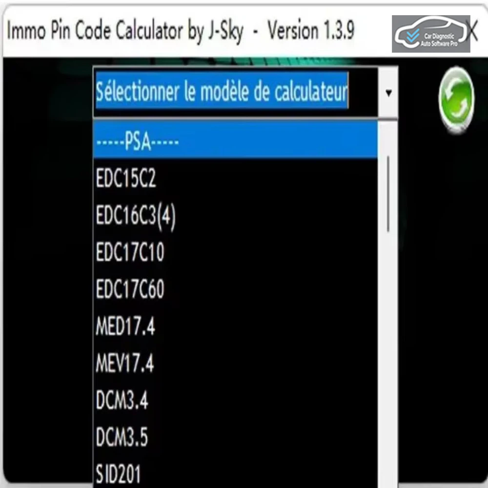 IMMO PINコード計算ツール V1.3.9 デコーディン - Electronics Repair Book のレビューと価格