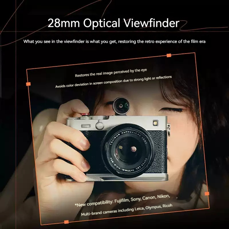 SmallRig 28mm 35mm焦点距離光学ビューファイ - Fujifilm Camera X100Vi のレビューと価格