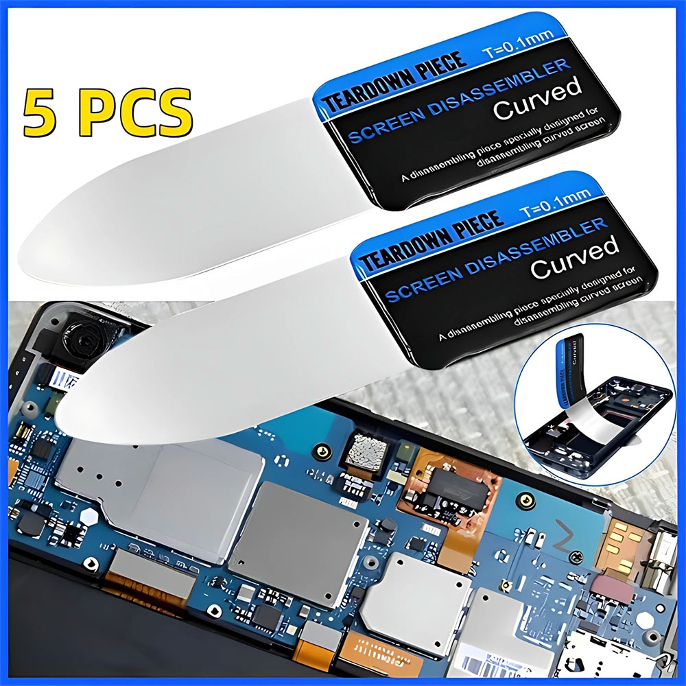 携帯電話曲面液晶画面スパッジャー開口部こじ開けカードツール1 - Spudger Plastic Set のレビューと価格