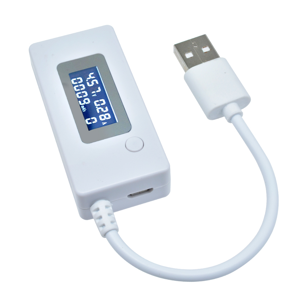 LCD マイクロ USB 充電器バッテリー容量電圧電流テスタ - Usb Ammeter Tester のレビューと価格