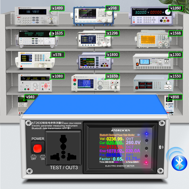 デジタル電圧計at2630,電流計,電圧計,USB,充電イン - Usb Ammeter Tester のレビューと価格