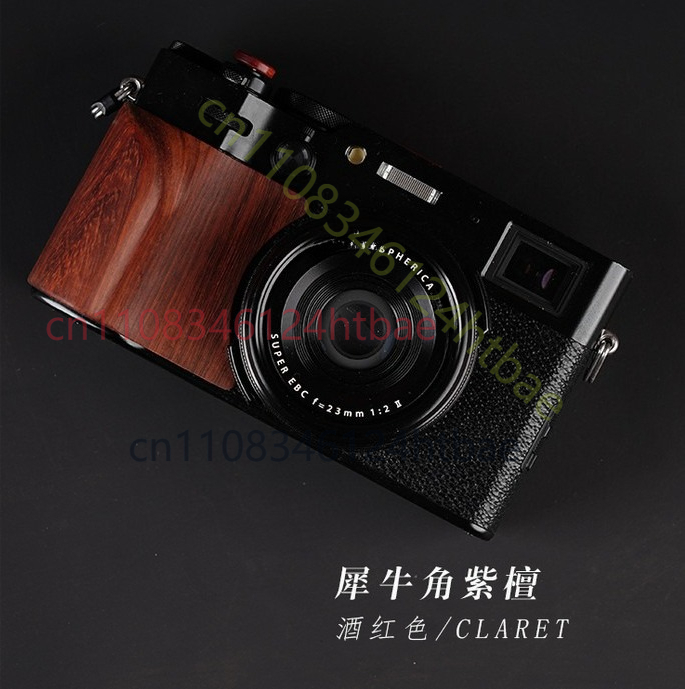 手作り超軽量レトロ木製カメラハンドグリップハンドルグリップ富 - Fujifilm Camera X100Vi のレビューと価格