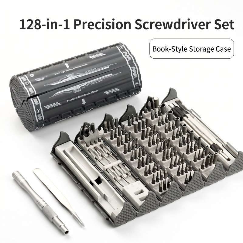 128in1 ドライバーセット精密修理キットブックスタイルマ - Electronics Repair Book のレビューと価格