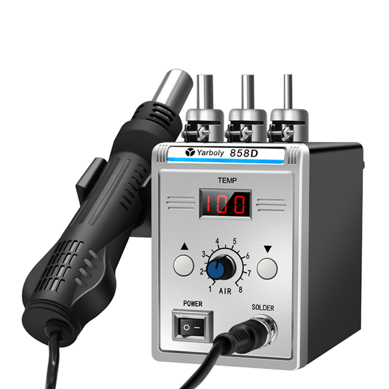 ホットエアガン 858D BGA リワークはんだステーション - Hot Air Station 858 のレビューと価格