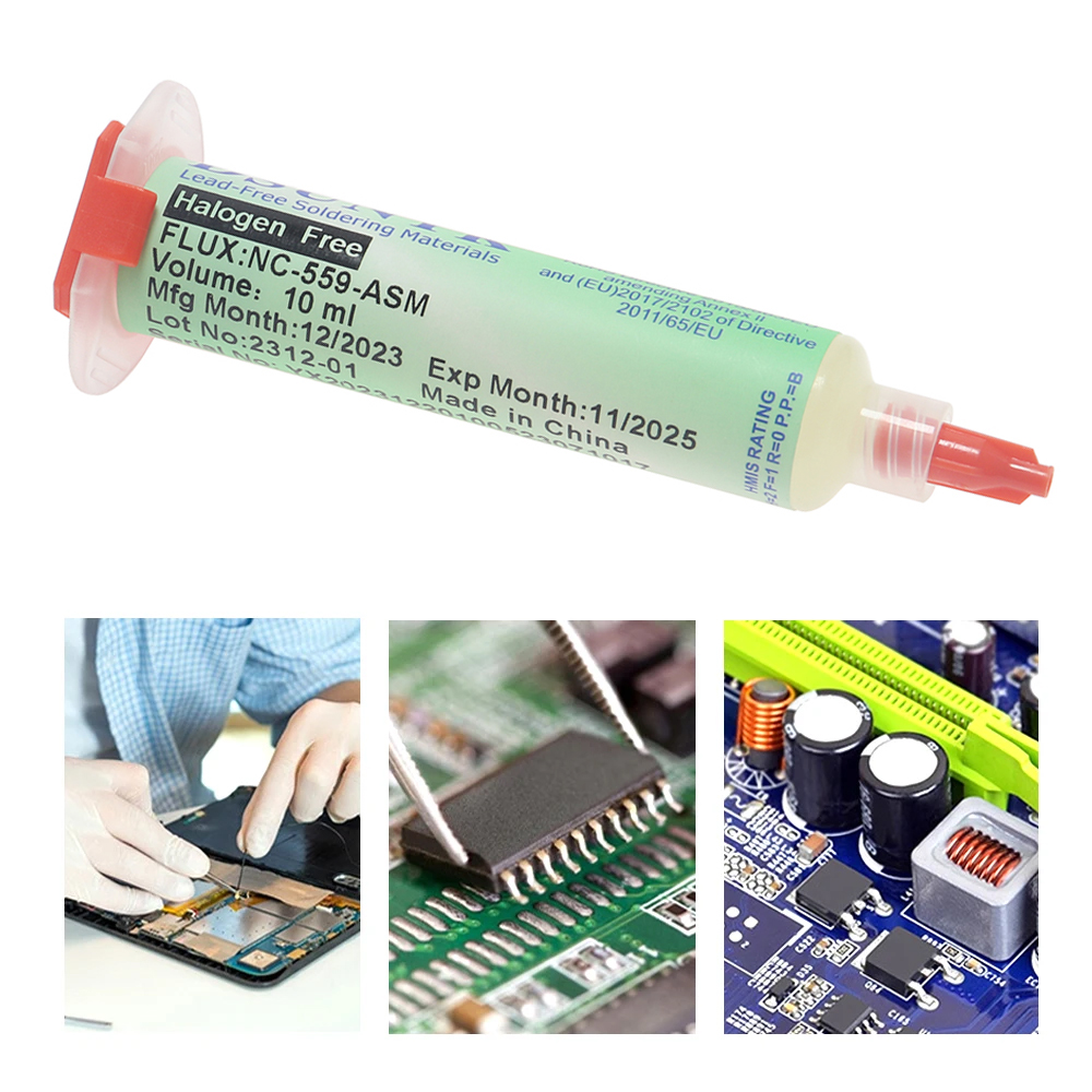 Nc-559-asm フラックスBGAボール、はんだ付け用液 - Soldering Flux Liquid のレビューと価格