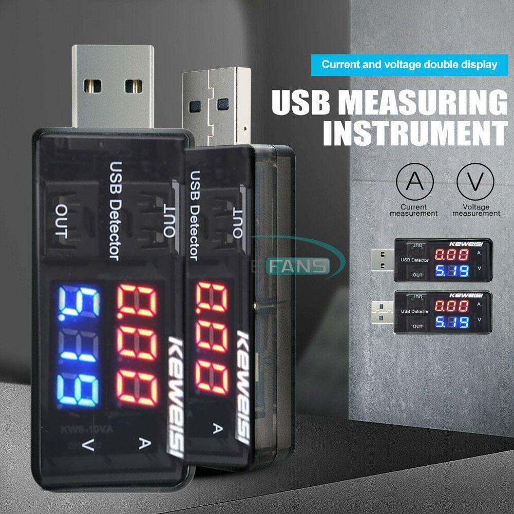 デュアルデジタル USB 電流電圧 3-9V 0-5A 充電 - Usb Ammeter Tester のレビューと価格